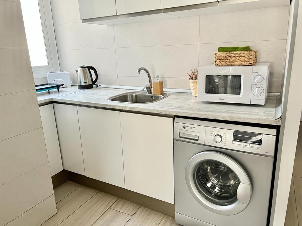 瓦伦西亚Acogedor Apartamento Cerca De La Playa公寓 外观 照片